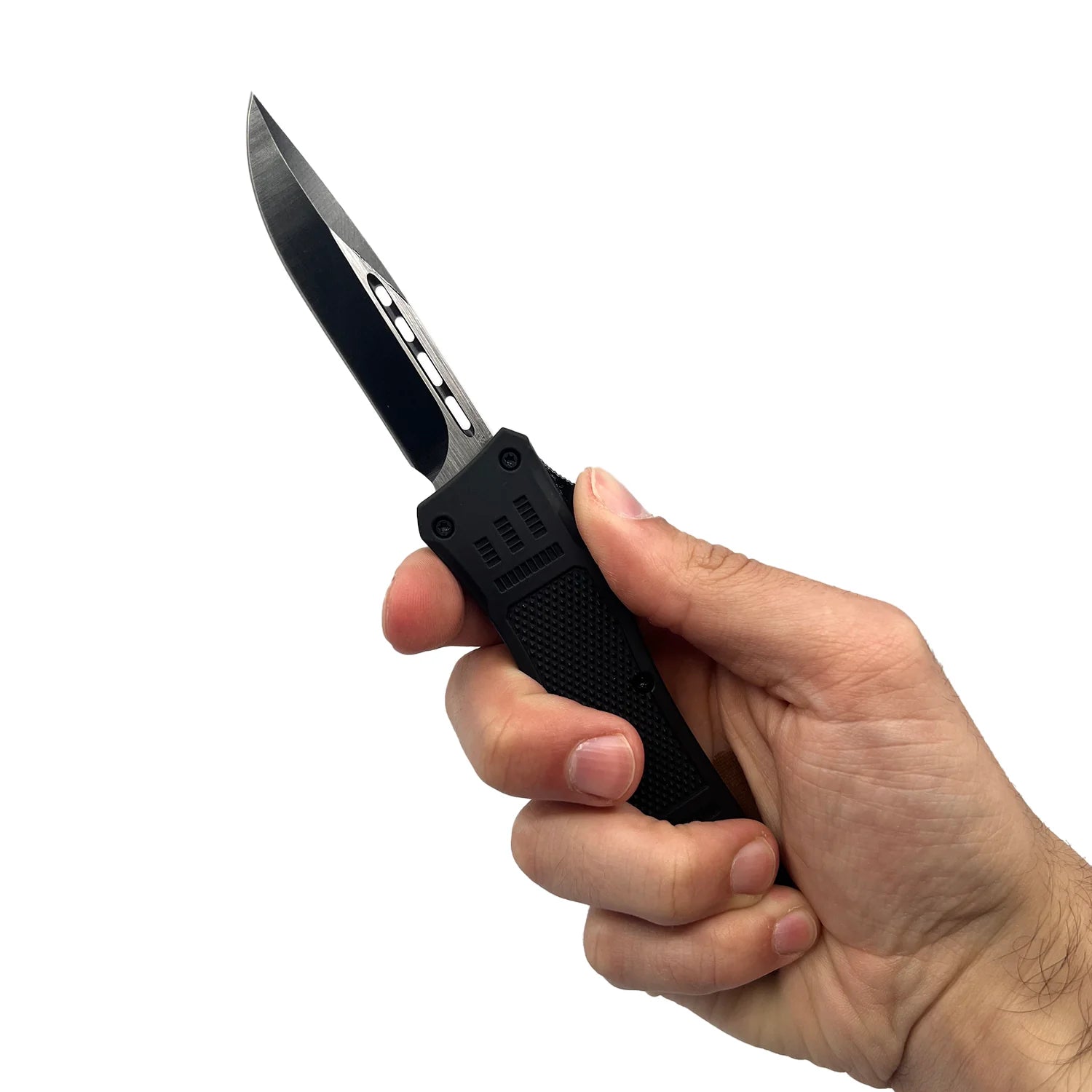 Streetwise Security - Automatic OTF Knife with Drop Point Blade