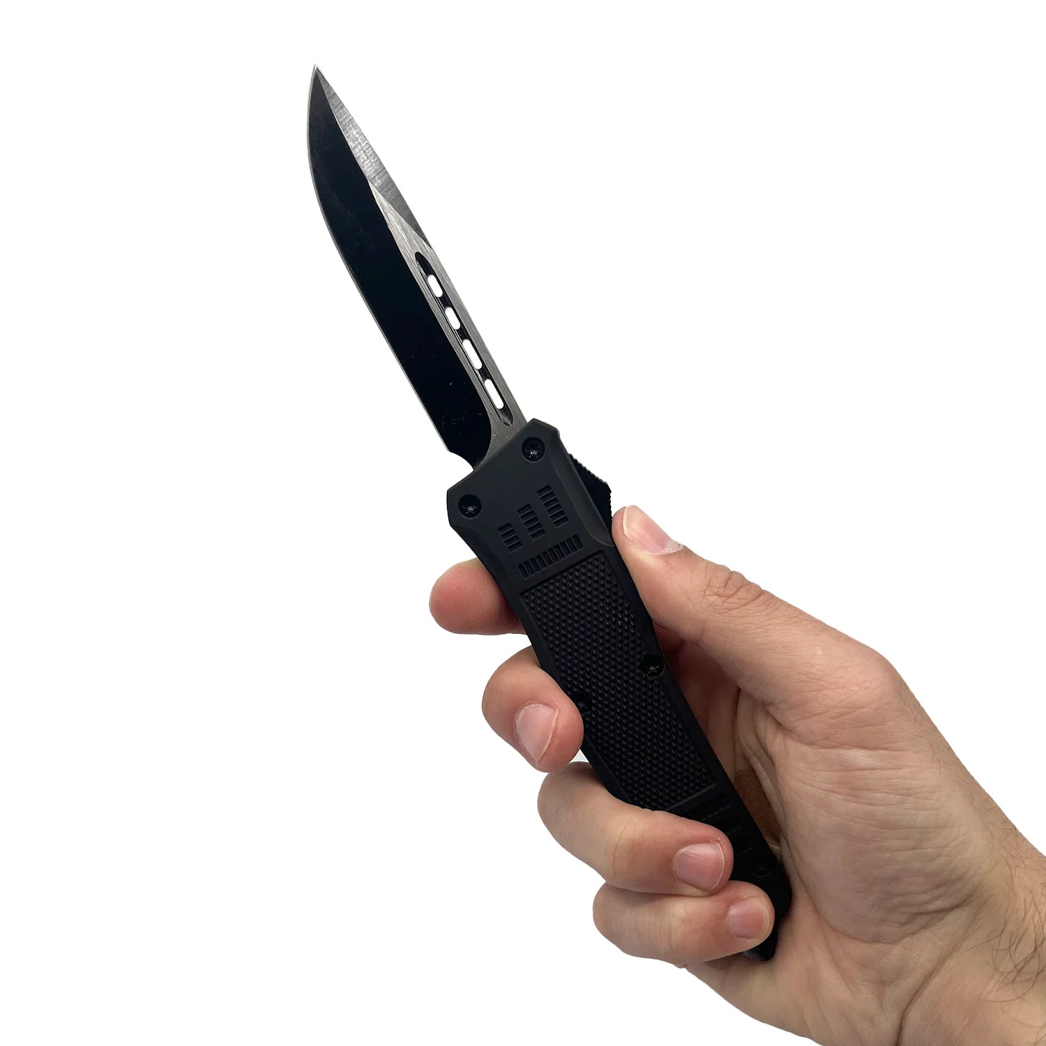 Streetwise Security - Automatic OTF Knife with Drop Point Blade