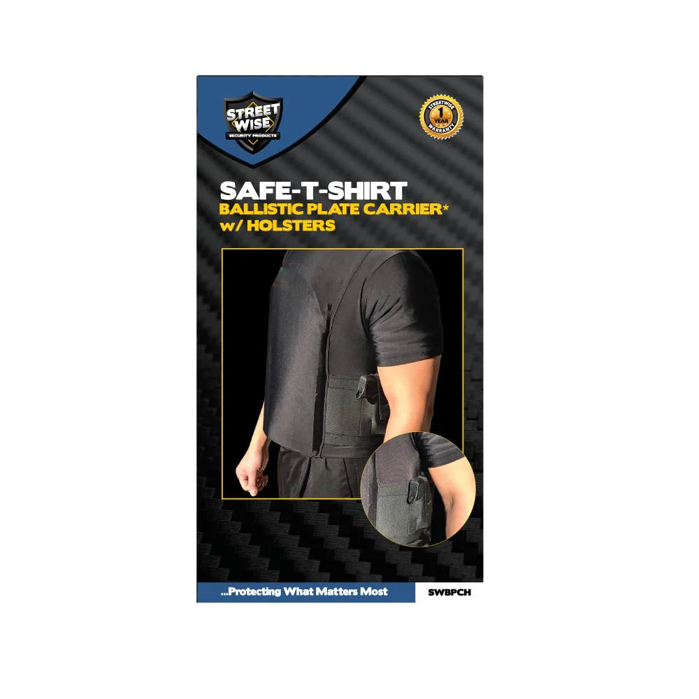 Streetwise - Safe-T-Shirt (Ballistic Plate Carrier w/Holster)